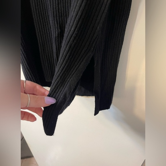 Freshman 1996 Black Midi Dress with Back Cut Outs - Picture 3 of 6